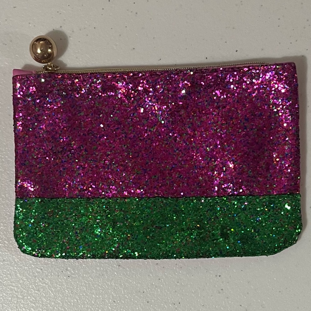 NWOT Ipsy December 2023  Makeup Glitter Cosmetic Glam Bag